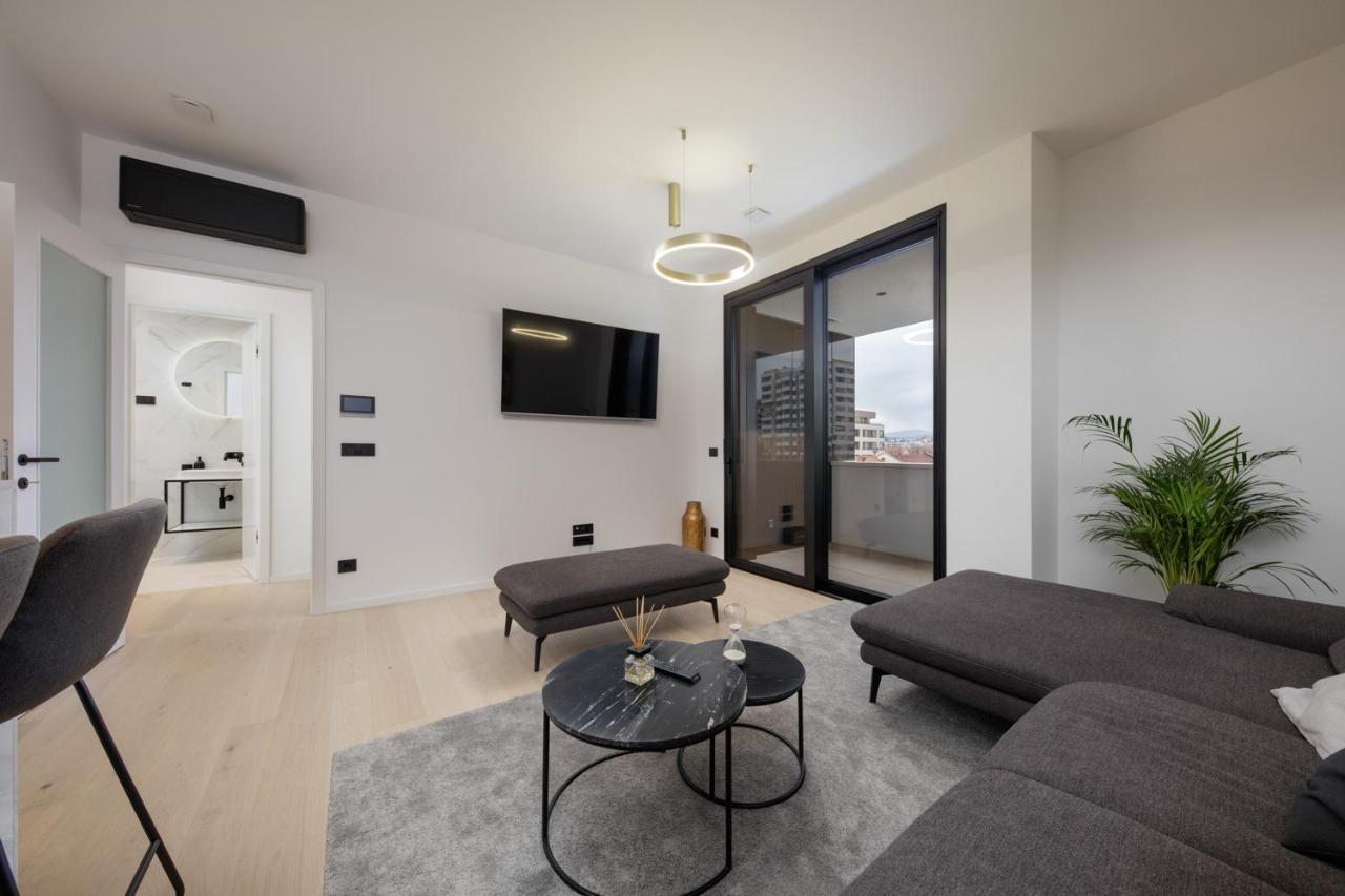 Luxury Haven In Zagreb Leilighet Eksteriør bilde